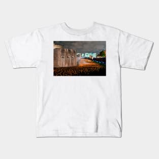 Tower of London Beyond The Deepening Shadow Kids T-Shirt